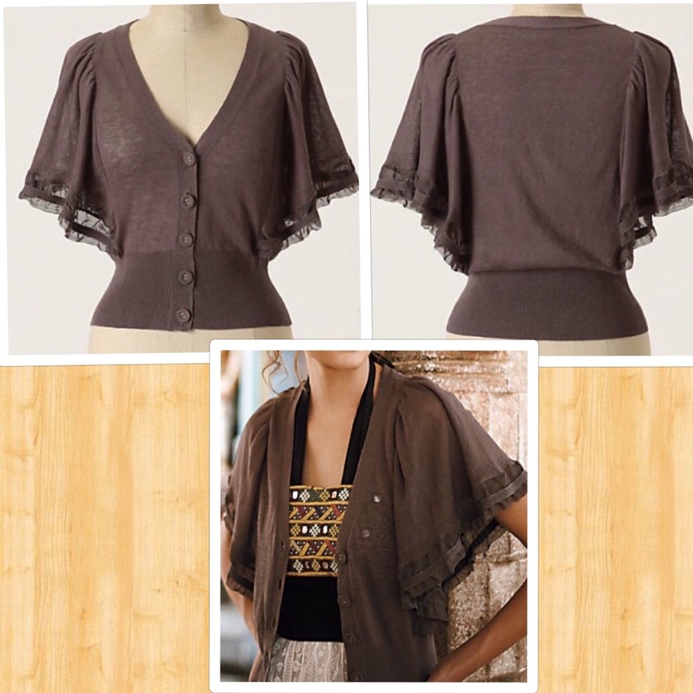 ❌SOLD❌ Anthropologie Whisked Away Cardigan by Moth